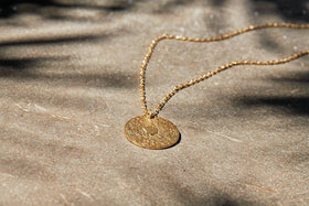 Karnataka Disc Pendant Necklace