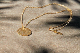 Karnataka Disc Pendant Necklace