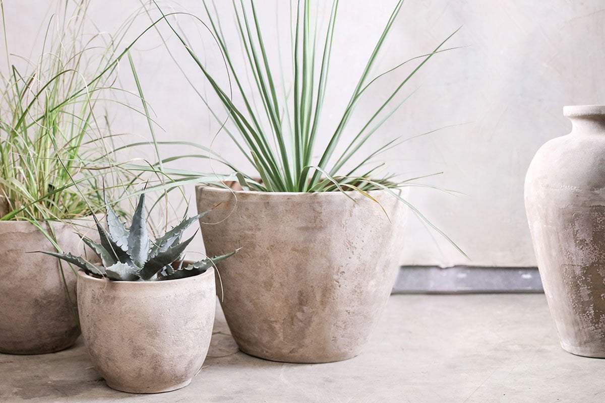 Affiti Clay Planter Large