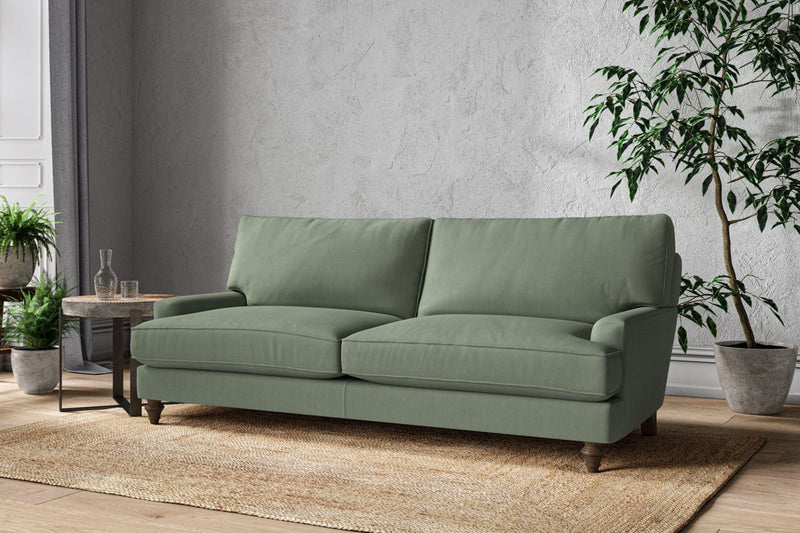 Nkuku MAKE TO ORDER Marri Grand Sofa - Brera Linen Jade