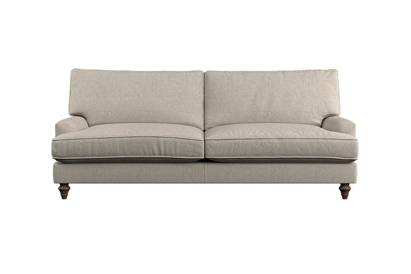 Nkuku MAKE TO ORDER Marri Grand Sofa - Brera Linen Pebble