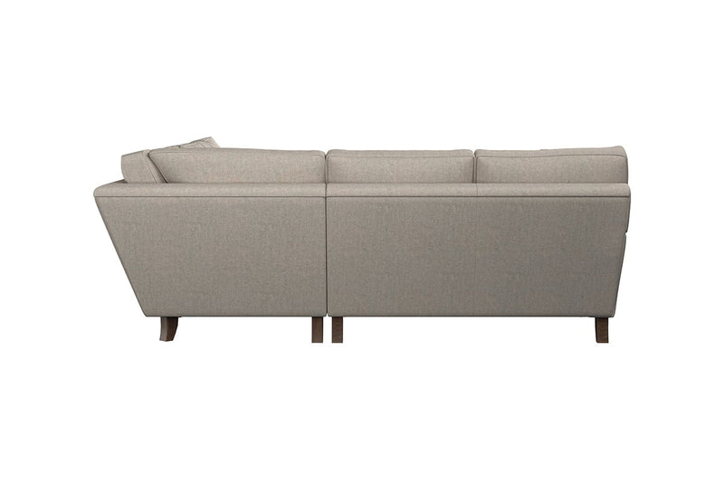 Nkuku MAKE TO ORDER Marri Large Corner Sofa - Brera Linen Charcoal