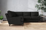Nkuku MAKE TO ORDER Marri Large Corner Sofa - Brera Linen Charcoal
