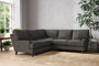 Nkuku MAKE TO ORDER Marri Large Corner Sofa - Brera Linen Granite