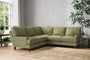 Nkuku MAKE TO ORDER Marri Large Corner Sofa - Brera Linen Sage