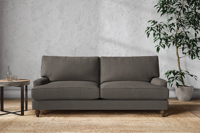 Nkuku MAKE TO ORDER Marri Large Sofa - Brera Linen Granite