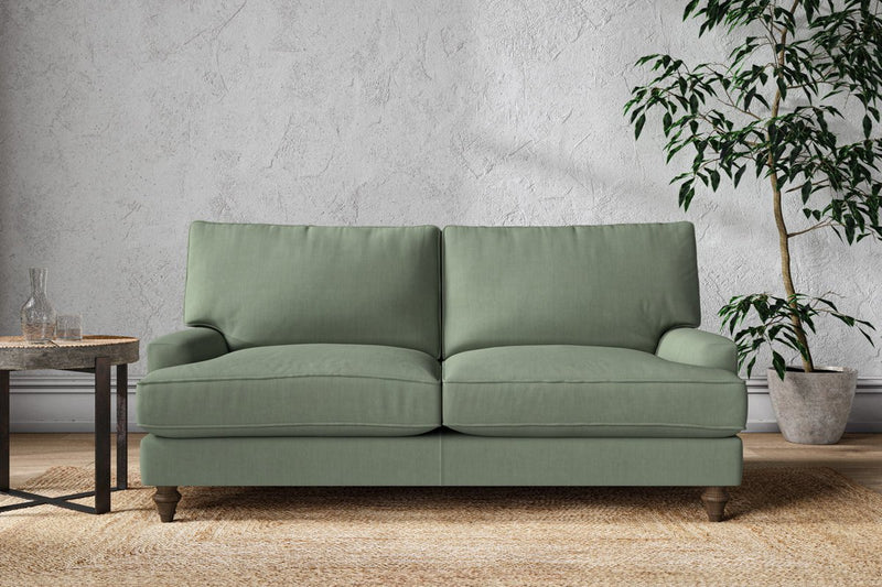 Nkuku MAKE TO ORDER Marri Medium Sofa - Brera Linen Jade