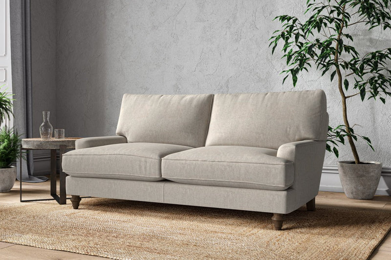 Nkuku MAKE TO ORDER Marri Medium Sofa - Brera Linen Natural