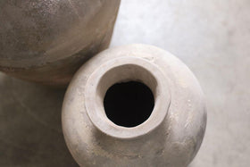 Affiti Clay Tapered Pot - Small-nkuku