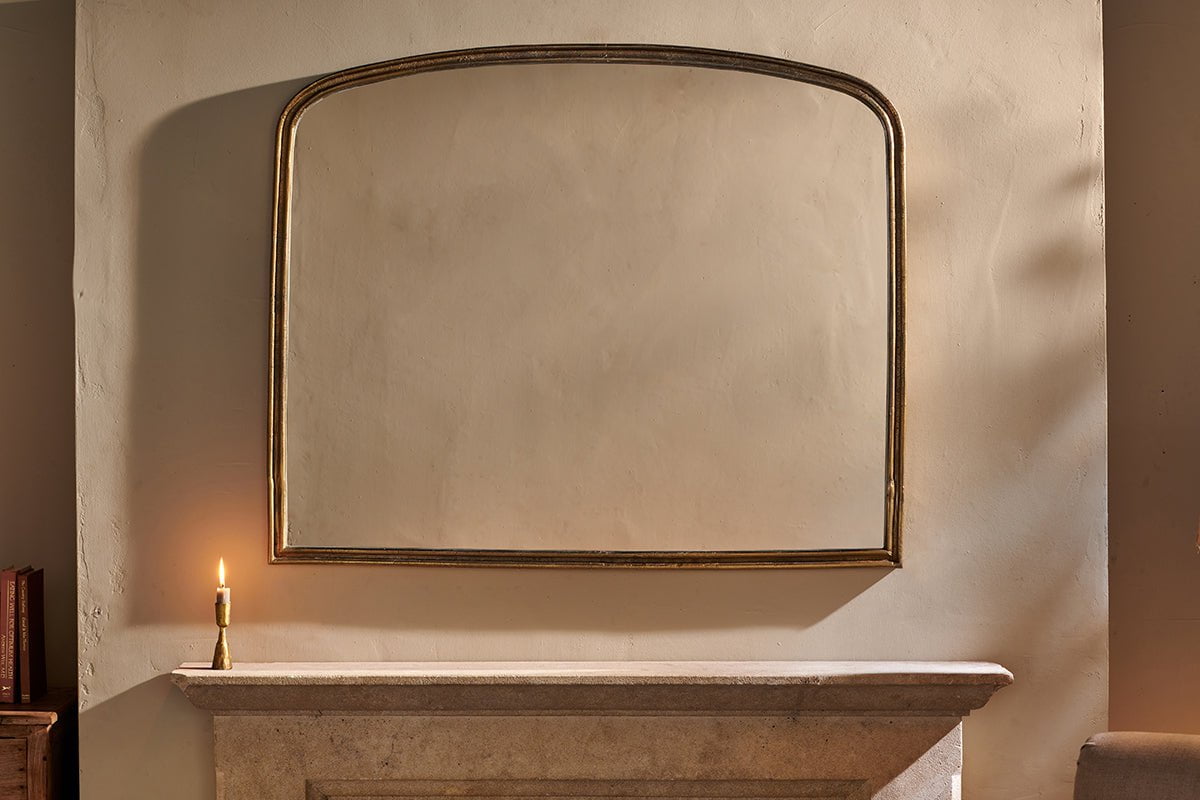 Almora Arched Mirror - Large-nkuku