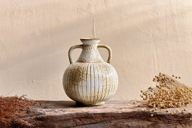 Anjuna Reactive Glaze Decorative Jug-nkuku
