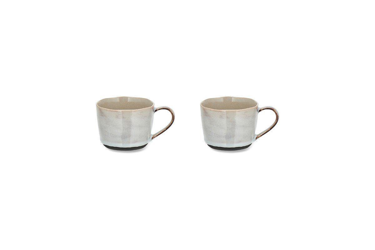 Edo Small Mug - Slate (Set of 2)-nkuku