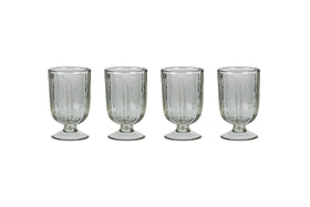 Sigiri Small Wine Glass - Clear - (Set of 4)-nkuku