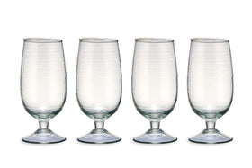 Yala Hammered Glass - Clear (Set of 4)-nkuku