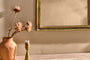 Nkuku MIRRORS WALL ART & CLOCKS Almora Arched Mirror - Antique Brass - Large