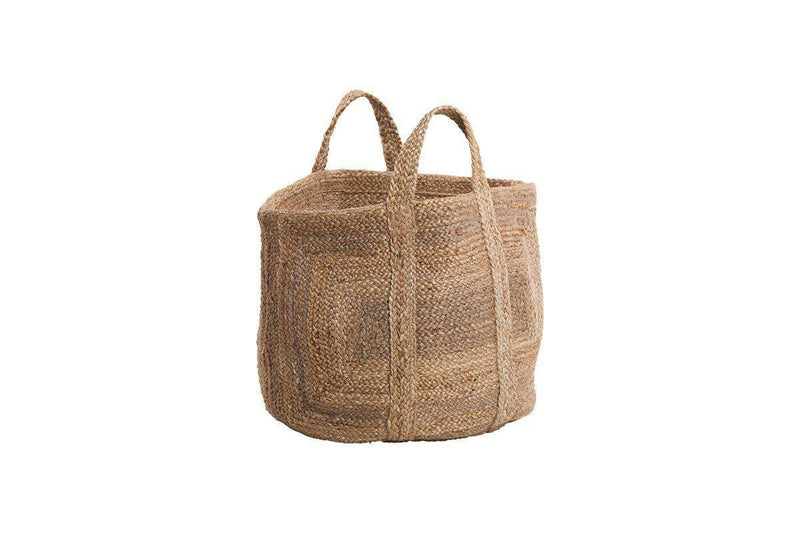 Nkuku Storage & Baskets Braided Hemp Storage Basket - Natural