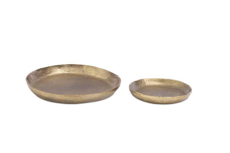 Nkuku Decorative Accessories Jahi Gold Plate