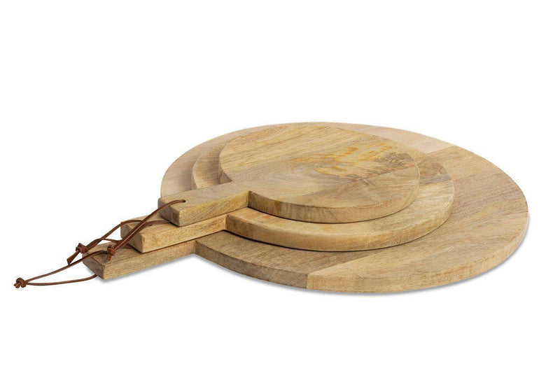 Nkuku Chopping Boards Mango Wood Pizza Board