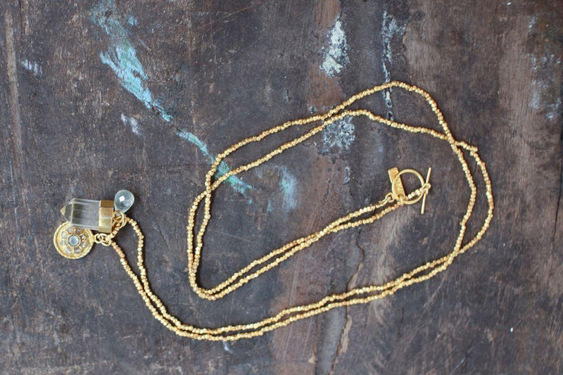 Nkuku Jewellery & Accessories Pandita Charm Necklace