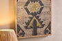 Nkuku MIRRORS WALL ART & CLOCKS Pemali Handwoven Artwork - Mustard