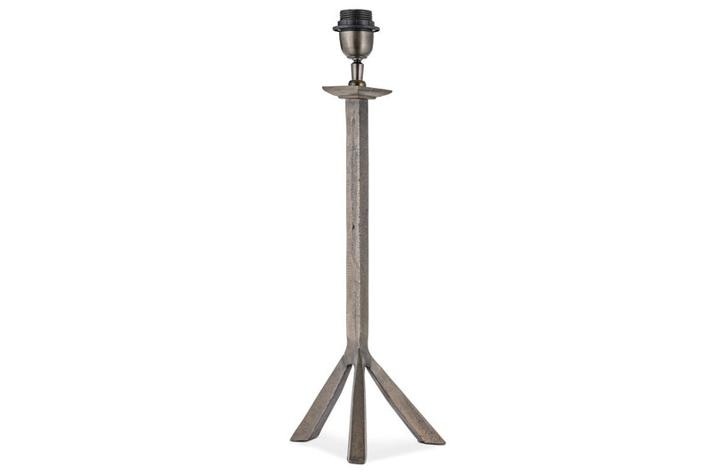 nkuku LAMPS AND SHADES Sahhil Metal Tripod Table Lamp - Antique Bronze