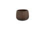 Nkuku Vases & Planters Wampu Wide Planter - Distressed Brown / Black
